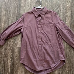 Lululemon button up shirt